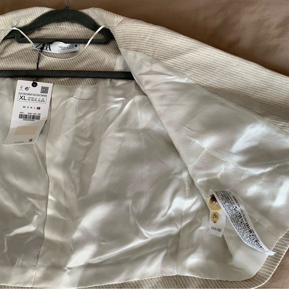 Zara SET Short Blazer & Pants Bloggers’ Favorite Rare Find Size XL - Picture 15 of 16